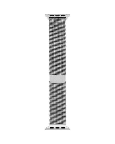 Branzoleta mediolańska Apple ze stali nierdzewnej do Apple Watch 42/44/45/49 mm - srebrna - zdjęcie 1