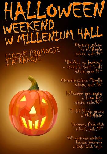 Wielkie otwarcie nowego salonu TiO.pl podczas Halloween Weekend w Millenium Hall !!!