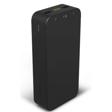 Powerbank Mophie Powerstation 20K mAh PD, 20W USB-C, 2 x USB-A 12W - czarny