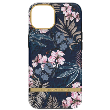 Etui do iPhone 14 Richmond Finch Floral Jungle - niebieskie