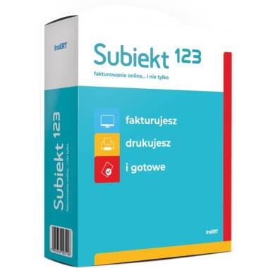 Oprogramowanie InsERT - Subiekt 123 box