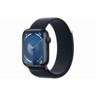 Apple Watch S9 45mm aluminium w kolorze północy z opaską sportową w kolorze północy 
