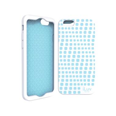 Etui do iPhone 6/6s iLuv AuroraWave Case - białe