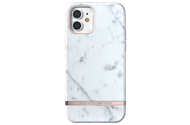 Etui do iPhone 12/12 Pro Richmond Finch White Marble - białe