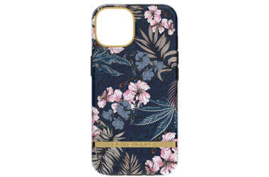 Etui do iPhone 14 Richmond Finch Floral Jungle - niebieskie