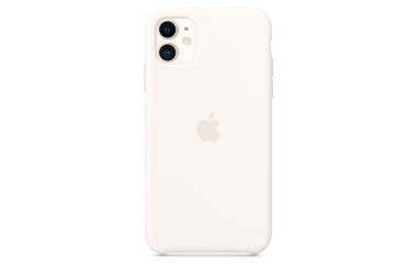 Etui do iPhone 11 Apple Silicone Case - Białe