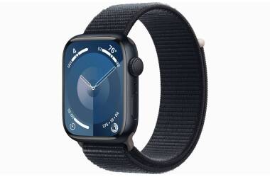 Apple Watch S9 45mm aluminium w kolorze północy z opaską sportową w kolorze północy 