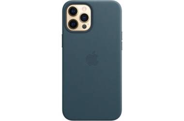 Etui do iPhone 12 Pro Max Apple Leather Case z MagSafe - niebieski