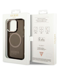 Etui Apple do iPhone 14 Pro Max Guess Gold Outline  MagSafe Warszawa - zdjęcie 4