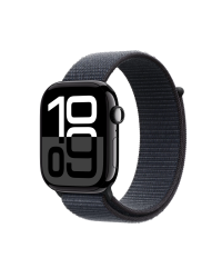 Apple Watch S10 46mm aluminium w kolorze onyks z opaską sportową w kolorze atramentowym - zdjęcie 1