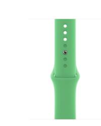 Pasek do Apple Watch 42/45mm Silicone - Bright Green - zdjęcie 2