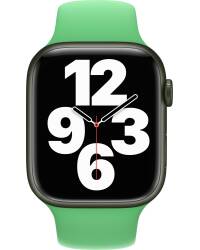 Pasek do Apple Watch 42/45mm Silicone - Bright Green - zdjęcie 3