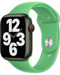 Pasek do Apple Watch 42/45mm Silicone - Bright Green - zdjęcie 1