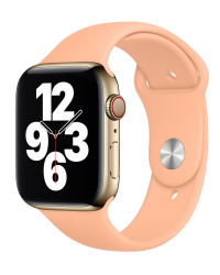 Apple watch Pasek 44 silikonowy w kolorze Cantaloupe pomarańczowy Rzeszów - zdjęcie 2