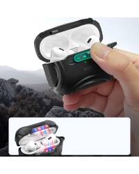 Etui do AirPods Pro ESR Cyber Flicklock - czarny - zdjęcie 2