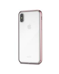 Etui do iPhone X/Xs Moshi Vitros - różowe - zdjęcie 2