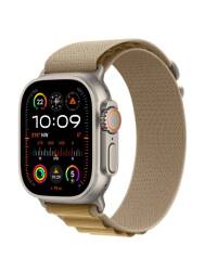 Apple Watch Ultra 2 49mm + Cellular tytan naturalny z opaską Alpine w kolorze ciemno beżowym - Medium - zdjęcie 1