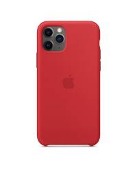 Etui do iPhone 11 Pro Max Apple Silicone Case - czerwone - zdjęcie 1