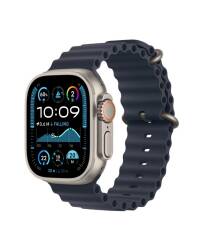 Apple Watch Ultra 2 49mm + Cellular tytan czarny z paskiem Ocean w kolorze granatu - zdjęcie 1