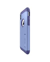 Etui do iPhone X Spigen Slim Armor - fioletowe  - zdjęcie 2