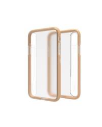 Etui do iPhone X GEAR4 D3O Windsor - złote - zdjęcie 1