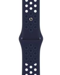 Pasek do Apple Watch 45mm silikonowy Nike+ - Midnight Navy / Mystic Navy - zdjęcie 1