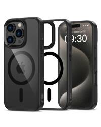 Etui do iPhone 16 Pro Max RzeszówTech-Protect MagMat MagSafe black clear - przezroczyste - zdjęcie 1