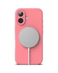 Etui do iPhone 16 Warszawa Ringke Silicone MagSafe pink - różowe - zdjęcie 4