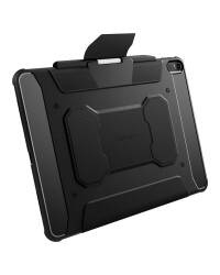 Etui do iPad Air 13 Poznań 2024 Spigen Rugged Armor Pro - czarne - zdjęcie 5