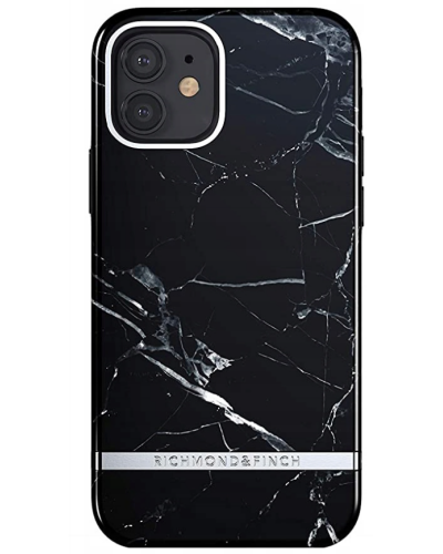 Etui do iPhone 12/12 Pro Richmond Finch Black Marble - czarne - zdjęcie 1