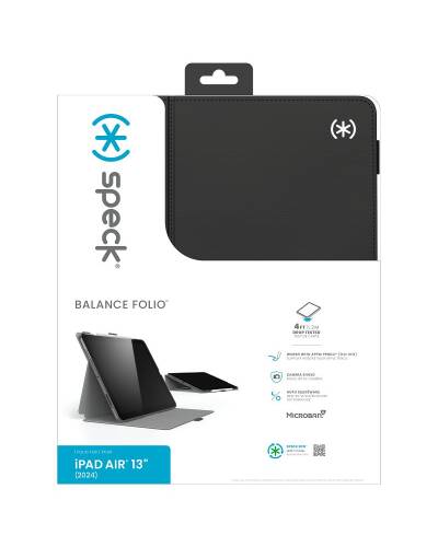 Etui do iPad Air 13  Speck Balance Folio MICROBAN czarne - zdjęcie 3