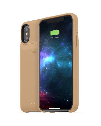 Etui do iPhone X/XS Mophie Juice Pack Access 2000Mah - złote - zdjęcie 1