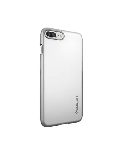 Etui do iPhone 7 Plus/ 8 Plus Spigen Thin Fit  - srebrne - zdjęcie 1