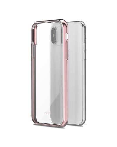 Etui do iPhone X/Xs Moshi Vitros - różowe - zdjęcie 6