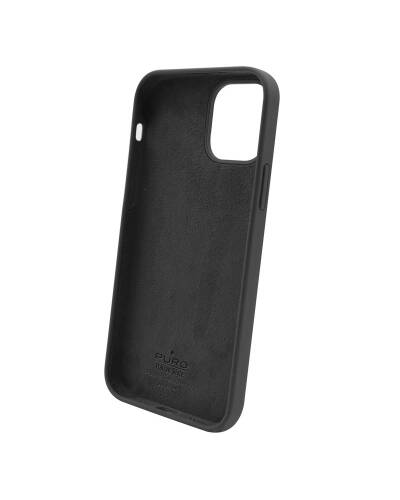 Etui do iPhone 12/12 Pro PURO ICON Anti-Microbial - czarne - zdjęcie 5