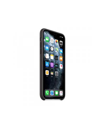 Etui do iPhone 11 Pro Max Apple Silicone Case - Czarne  - zdjęcie 2