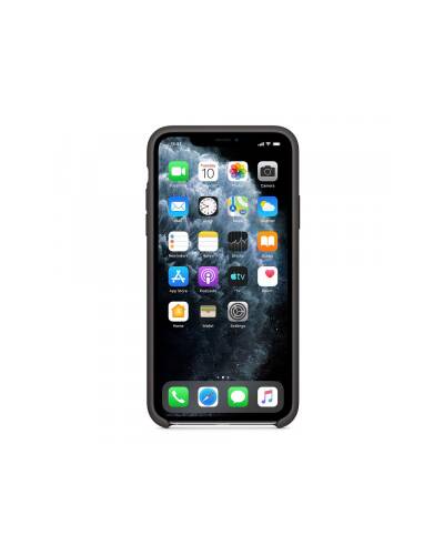 Etui do iPhone 11 Pro Max Apple Silicone Case - Czarne  - zdjęcie 3