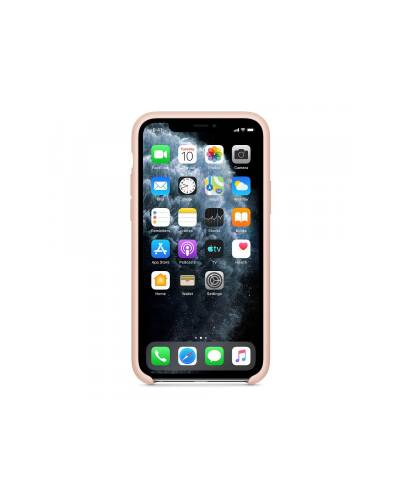 Etui do iPhone 11 Pro Apple Silicone Case - piaskowy róż - zdjęcie 3