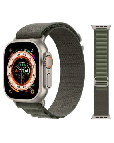 Opaska Apple Watch Alpine Loop 44/45/49mm - zielona - zdjęcie 1