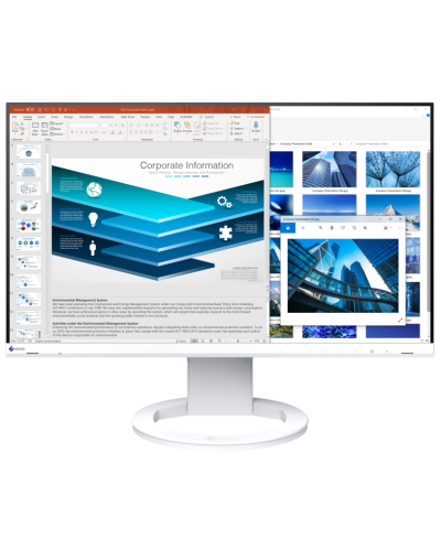 Monitor 24'' EIZO FlexScan EV2480 1920 x 1080 FHD - biały - zdjęcie 1