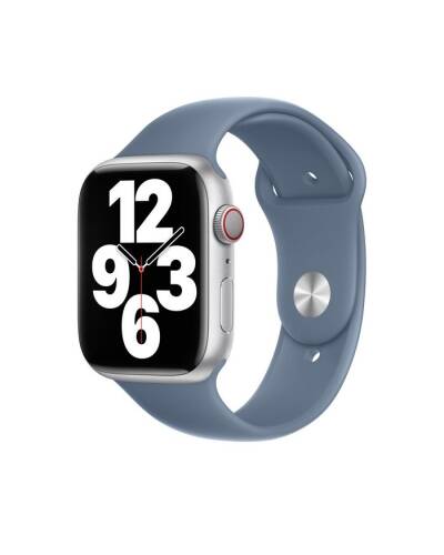 Pasek do Apple Watch 42//44/45/49 mm Silicone - Slate Blue - zdjęcie 1