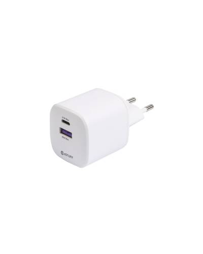 Ładowarka sieciowa eStuff Home Charger USB-C + UAB-A 67W - biała - zdjęcie 5