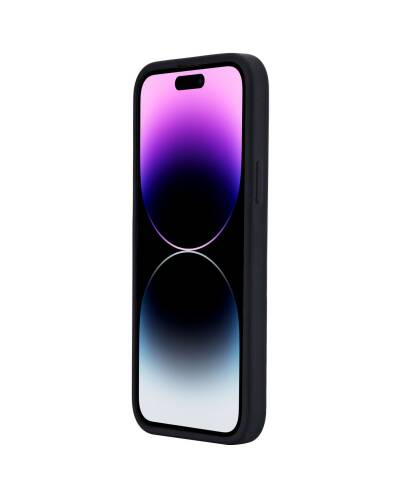 Etui do iPhone 15 Plus eSTUFF INFINITE RIGA Silicon Cover - czarne - zdjęcie 5