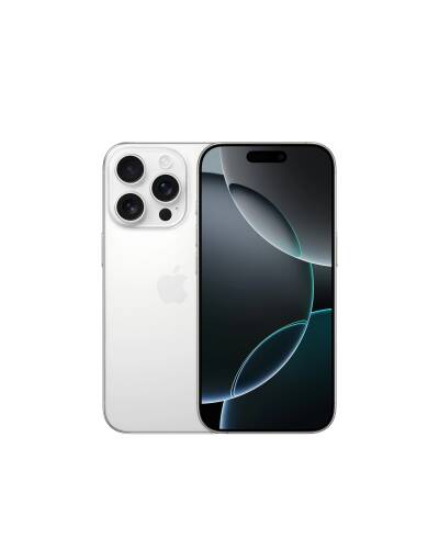 Apple iPhone 16 Pro 128GB - tytan biały - zdjęcie 1