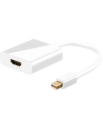 Przejściówka z mini DisplayPort na HDMI MicroConnect - biała   - zdjęcie 1