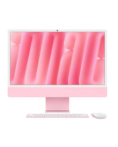 iMac 24 cale procesor M4 Rzeszów 16 GB RAM 256GB SSD różowy - zdjęcie 1