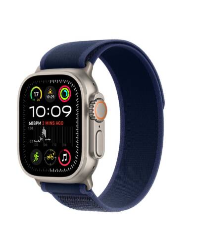 Apple Watch Ultra 2 49mm + Cellular tytan czarny z paskiem Ocean w kolorze granatu - zdjęcie 10