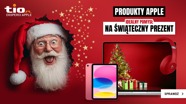 Prezenty na Święta iPad, iPhone, Apple Watch, Airpodsy, iMac czy Macbook