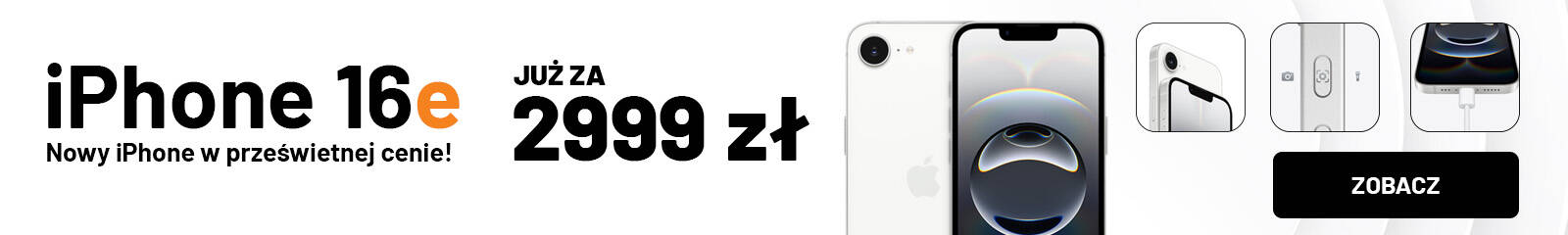 Nowy Apple iPhone 16e Rzeszów